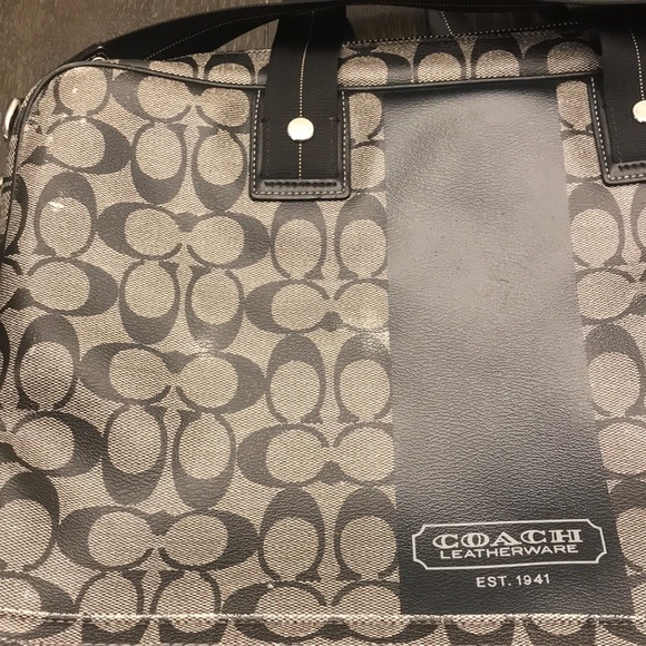 Authentic Coach laptop bag - Picture 4 of 6